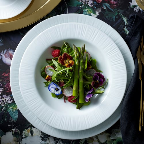 12 Piece Conifere Porcelain Dining Set