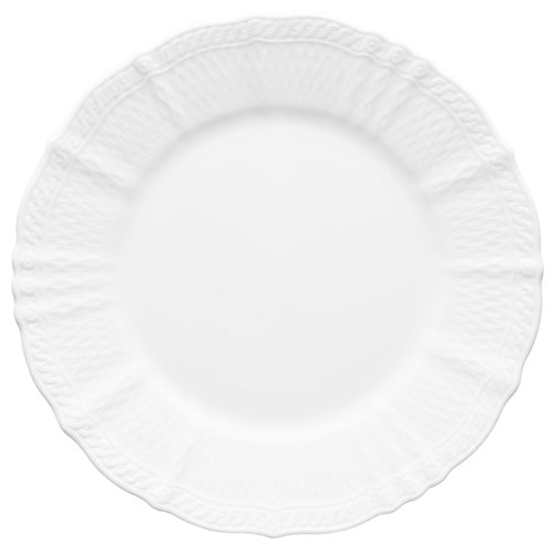 White Noritake 27.5cm Porcelain Dinner Plates
