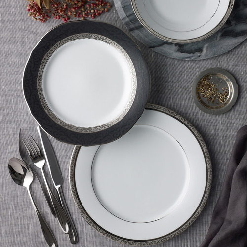 12-Piece-Noritake-Regent-Porcelain-Dinnerware-Set