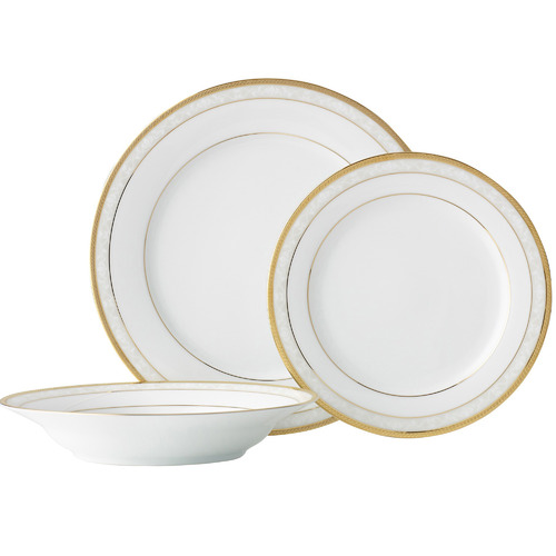 12-Piece-Noritake-Hampshire-Porcelain-Dinnerware-Set