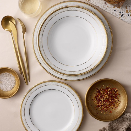 12-Piece-Noritake-Hampshire-Porcelain-Dinnerware-Set