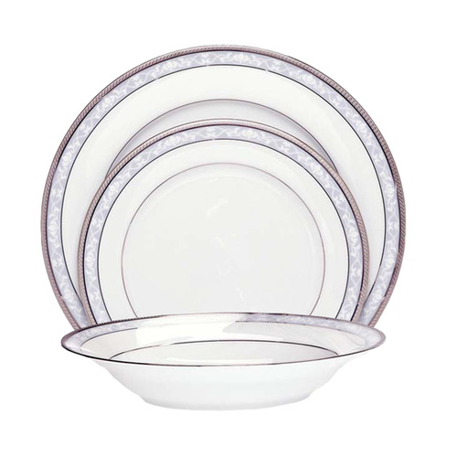 12-Piece-Noritake-Hampshire-Porcelain-Dinnerware-Set
