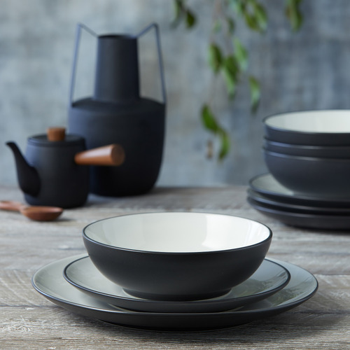 12-Piece-Colorwave-Stoneware-Dinner-Set