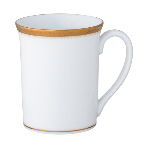 Gold Charlotta 310ml Porcelain Mug