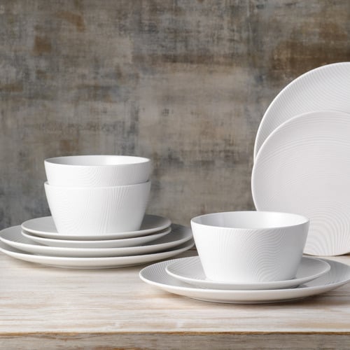 12 Piece WoW Dune Dinner Set