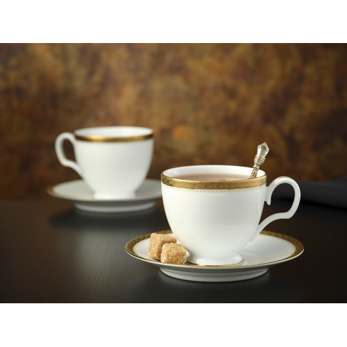 Noritake Charlotta 250ml Cup & Saucers