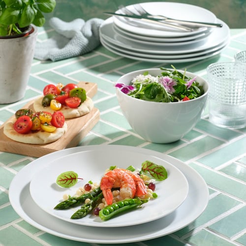 12 Piece Contempo Porcelain Dinner Set