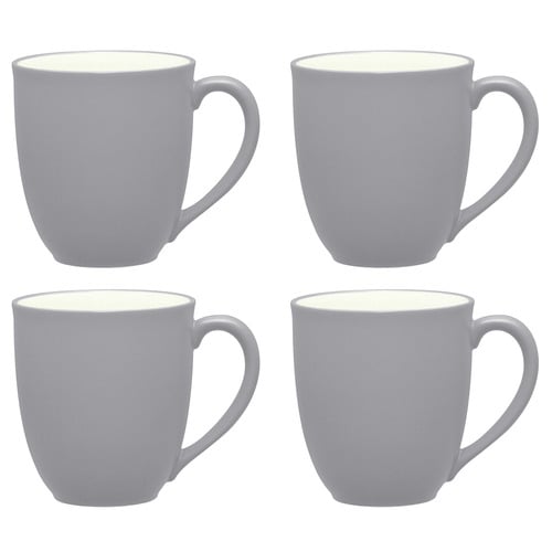 Slate Colorwave Stoneware Mugs