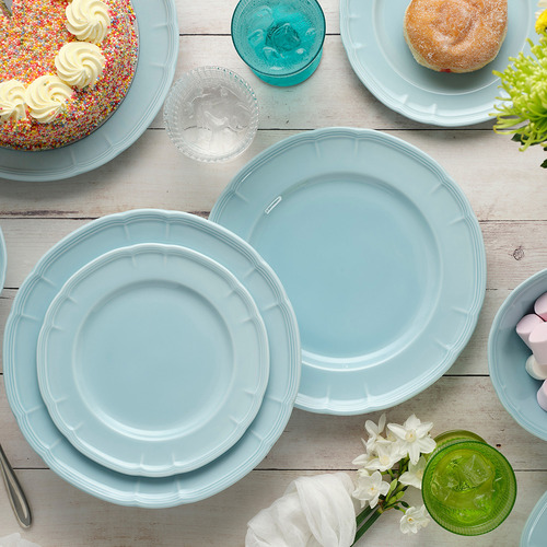 12 Piece Provence Porcelain Dinner Set