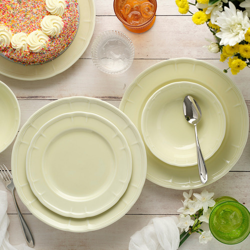 12 Piece Provence Porcelain Dinner Set
