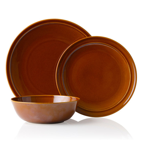 12 Piece Everyday by Adam Liaw Porcelain Dinner Set