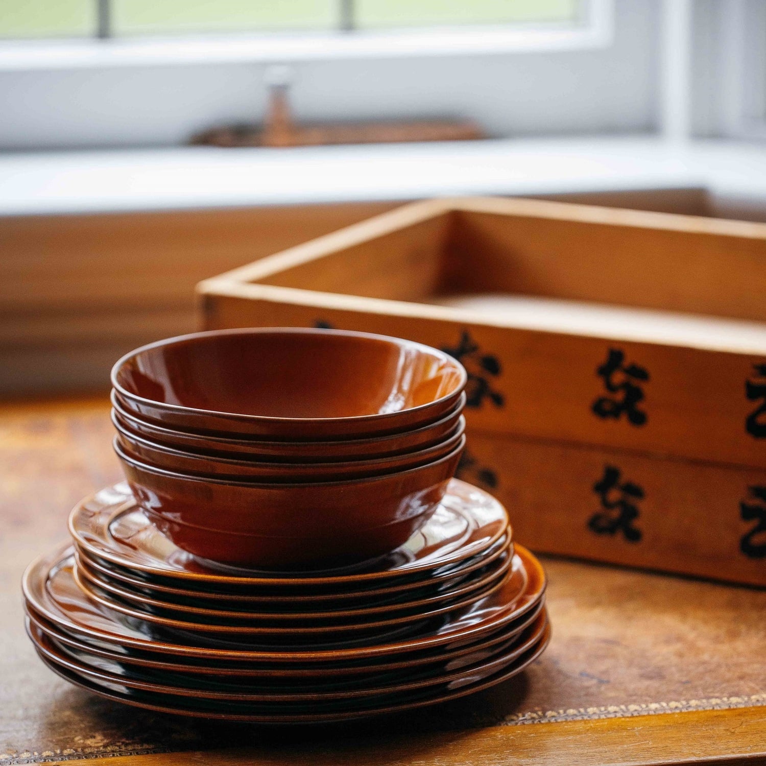 12 Piece Everyday by Adam Liaw Porcelain Dinner Set
