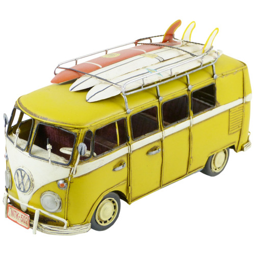 Boyle 32cm Volkswagen Kombi Van Metal Ornament | Temple & Webster