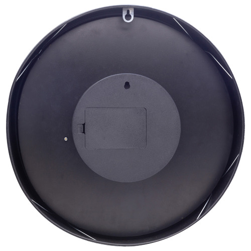 36cm NeXtime Modern Gear Metal Wall Clock