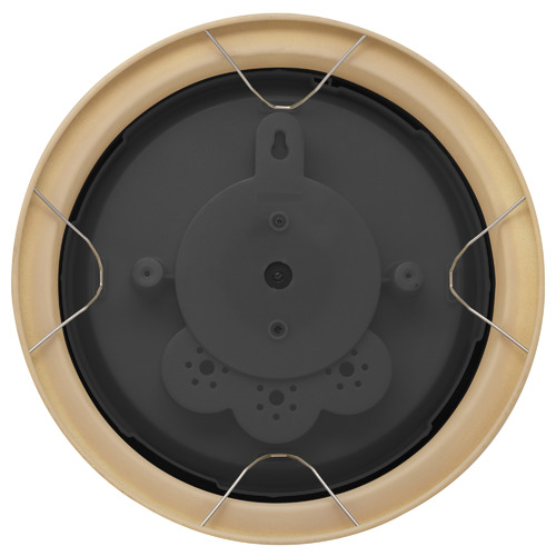 22cm Brown NeXtime Orchid Outdoor Barometer