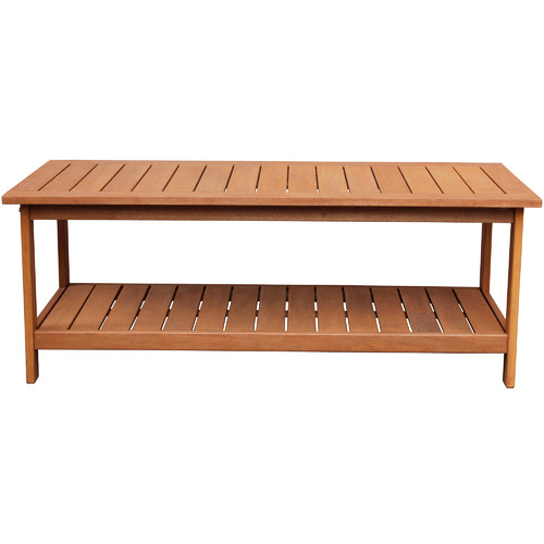 Natural Avoca Wood Outdoor Coffee Table