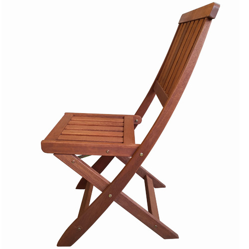 Natural Yarra Shorea Outdoor Folding Chairs