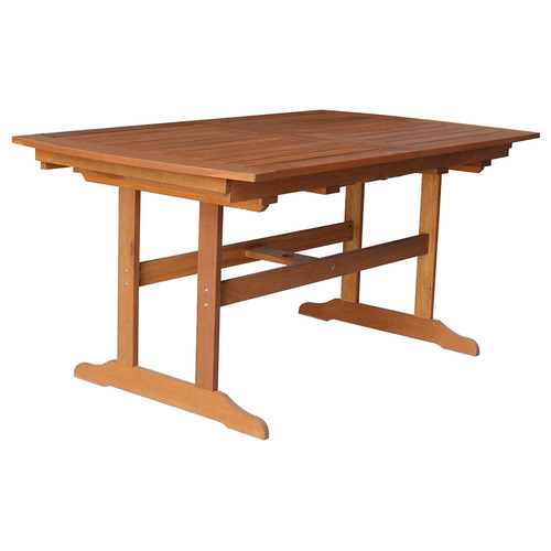 Jasper Extendable Shorea Wood Outdoor Dining Table