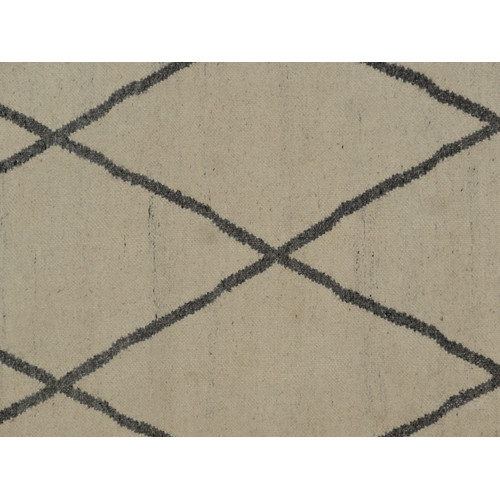 White Berber Kilim Rug Temple & ster