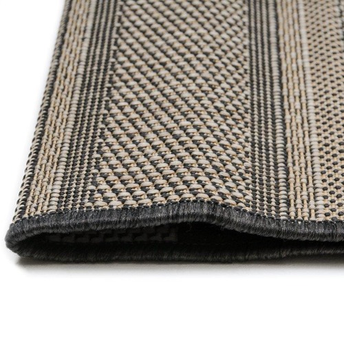 Atlas Flooring Black Stripe Essenza Indoor Outdoor Rug & Reviews