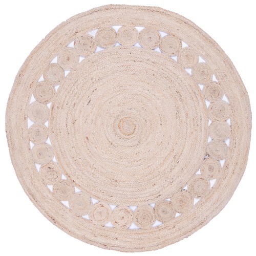 Atlas Flooring Round Rose Jute Rug Temple & ster