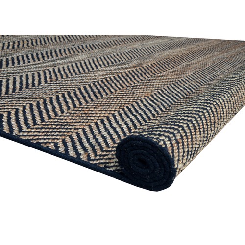 Atlas Flooring Chevron Terra Cotton & Jute Rug Temple & ster