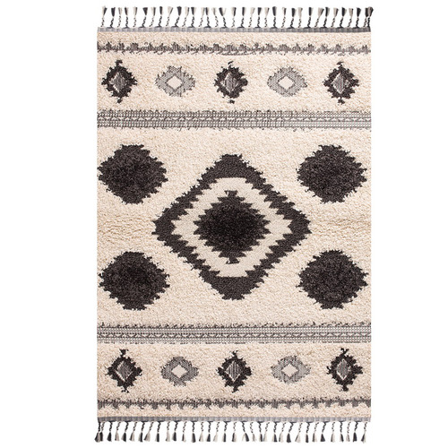 Atlas Flooring Cream Aztec Fez Rug | Temple & Webster