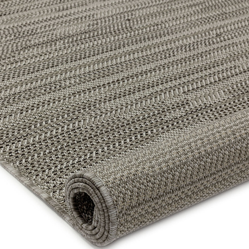 Silver Plain Verandah Outdoor Rug