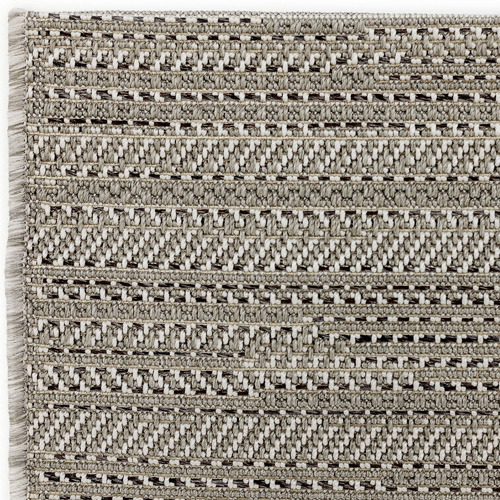 Silver Plain Verandah Outdoor Rug