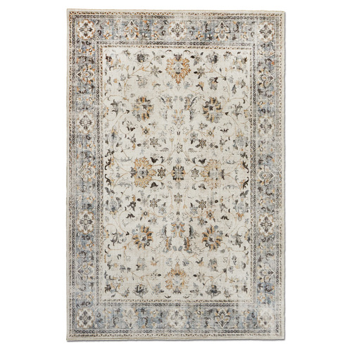 Beige Fenix Floral Rug Temple & ster