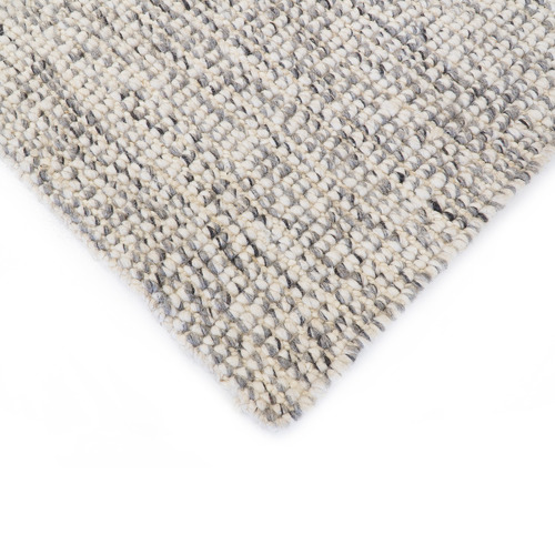 Atlas Flooring Brown Orion Hand-Woven Wool-Blend Rug | Temple & Webster