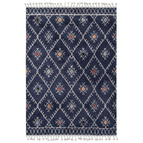 Navy Algries Rug