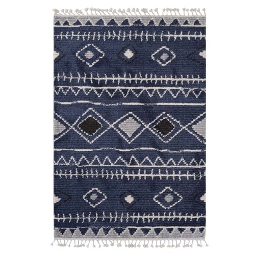 Navy Algries Rug