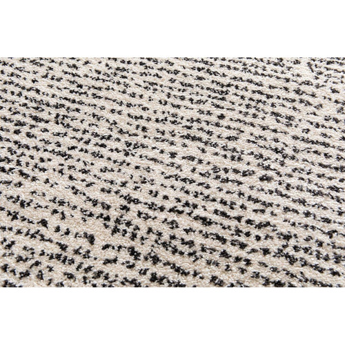 Cream & Black Akila Dots Rug