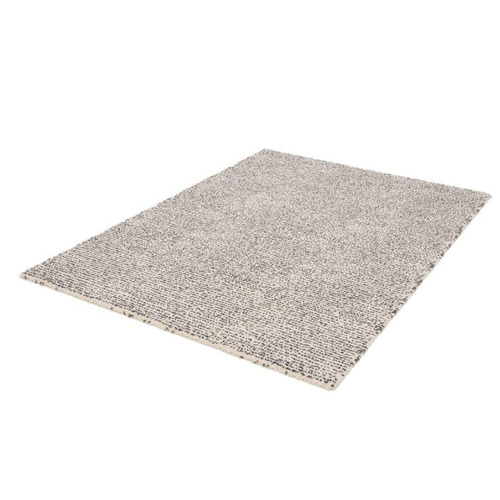 Cream & Black Akila Dots Rug
