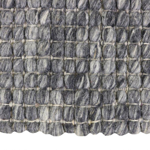 Charcoal Denitsa Wool & Cotton Rug