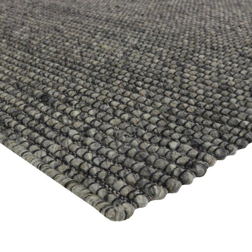 Grey Denitsa Wool & Cotton Rug