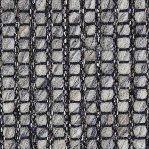 Grey Denitsa Wool & Cotton Rug