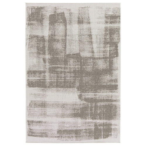 Beige & Brown Maple Rug