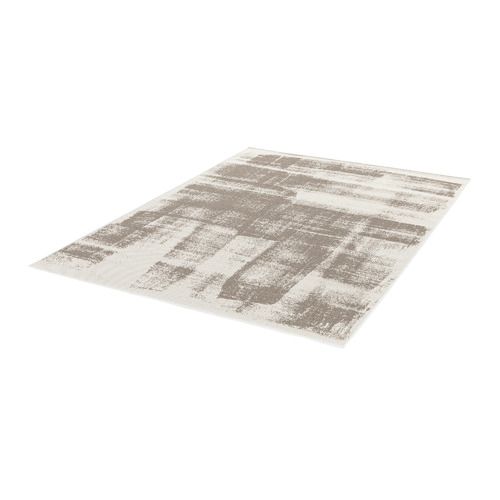 Beige & Brown Maple Rug