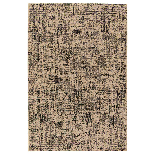 Sand & Black Yara Outdoor Rug