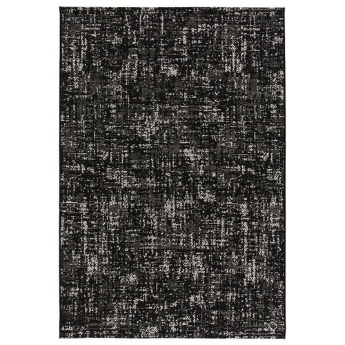 Black & White Lenn Outdoor Rug
