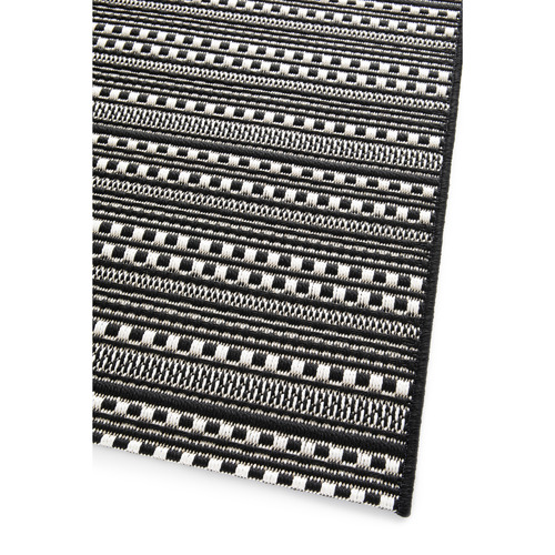 Black & White Stan Outdoor Rug