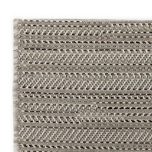 Silver Plain Verandah Outdoor Rug