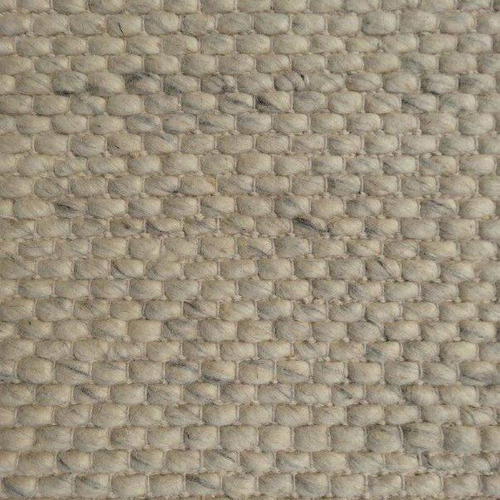 Beige Wispy Wool-Blend Rug