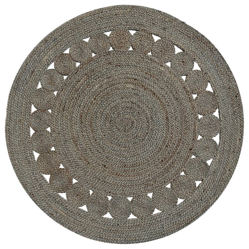 Grey Dot Cotton Rug