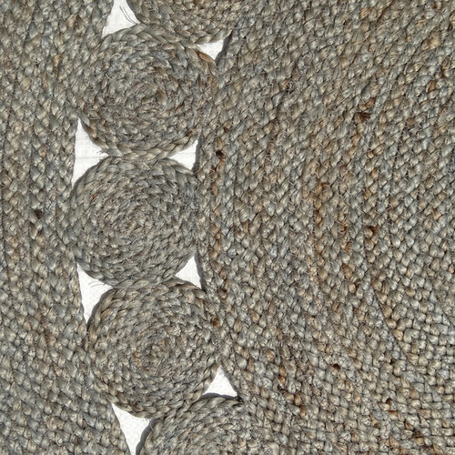 Grey Dot Cotton Rug