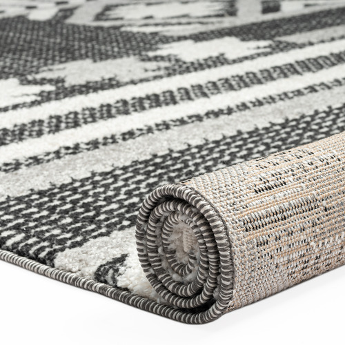 Grey Ibiza Contemporary Rug