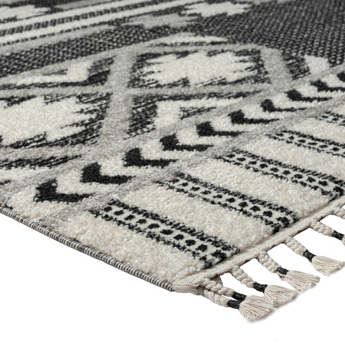 Grey Ibiza Contemporary Rug