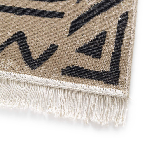 Beige Ancilla Power-Loomed Rug